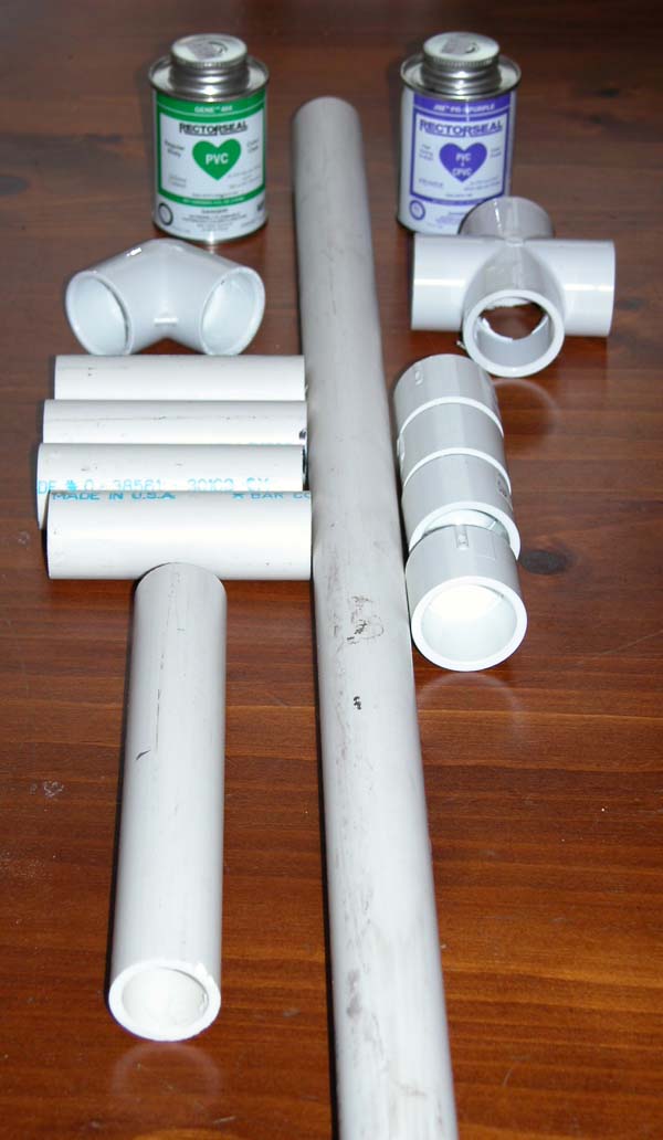 Supplies that are needed to build a trickle tower